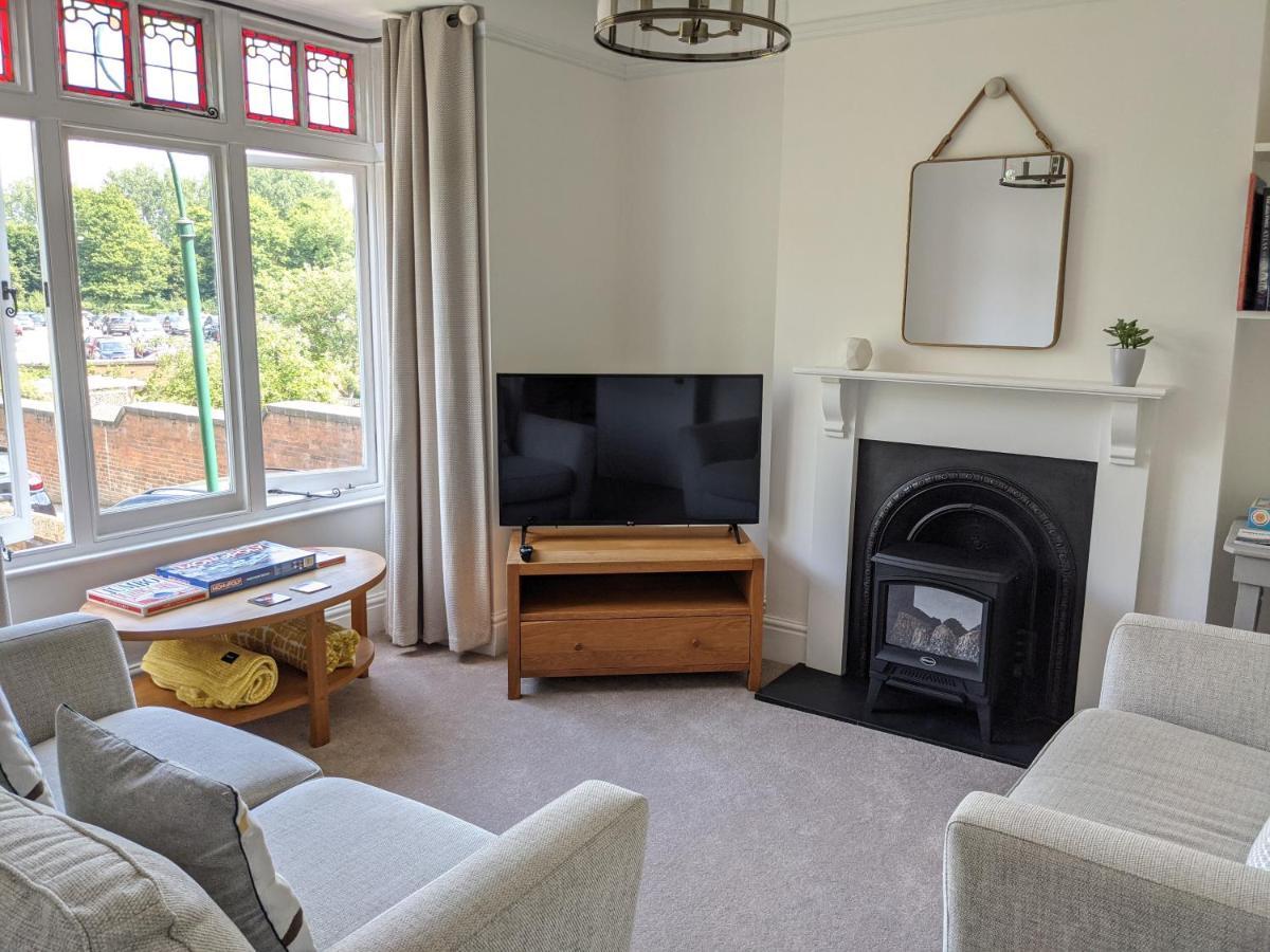 Luxury Townhouse In Town Centre, Views, River Walk, Free Parking Shrewsbury Esterno foto
